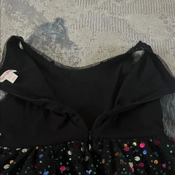 Cat & Jack Multicolor Sequin Kids Formal Dress - Picture 4 of 5